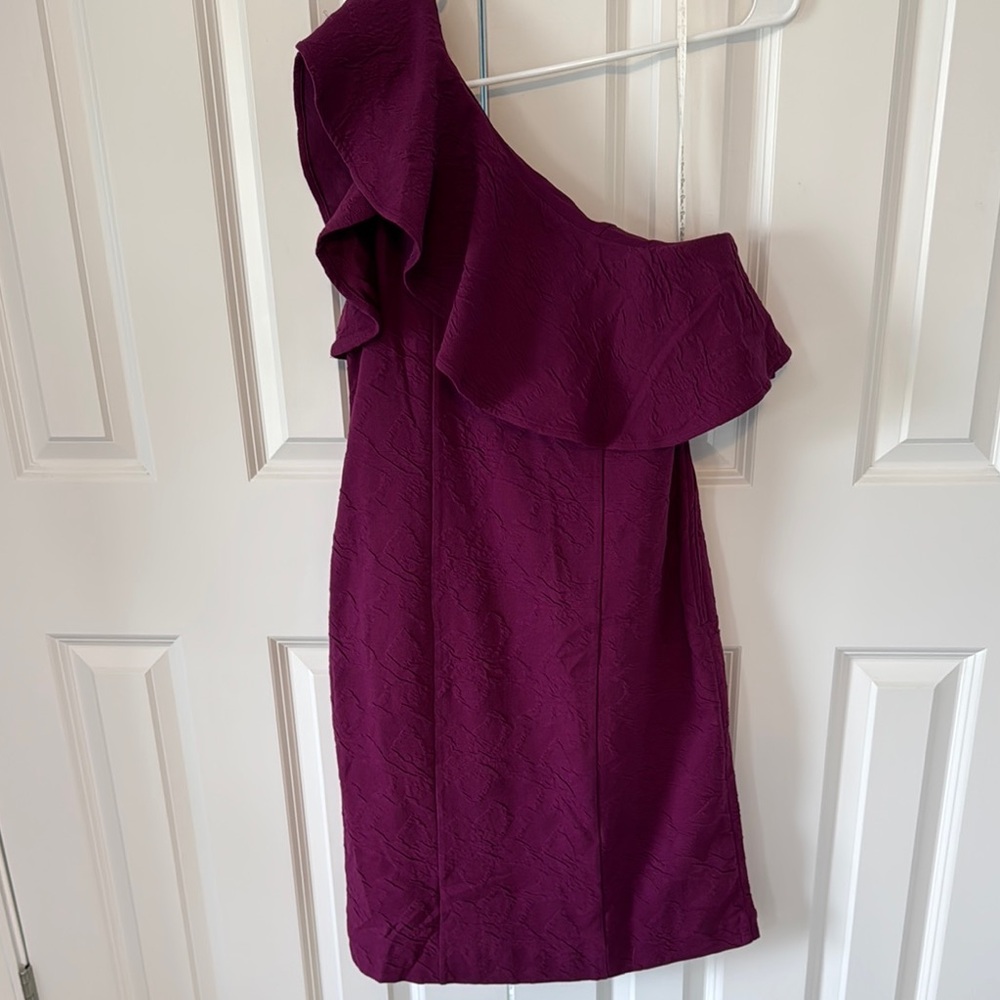 NWT Elegant One-Shoulder Lilly Pulitzer Ruffle Dress